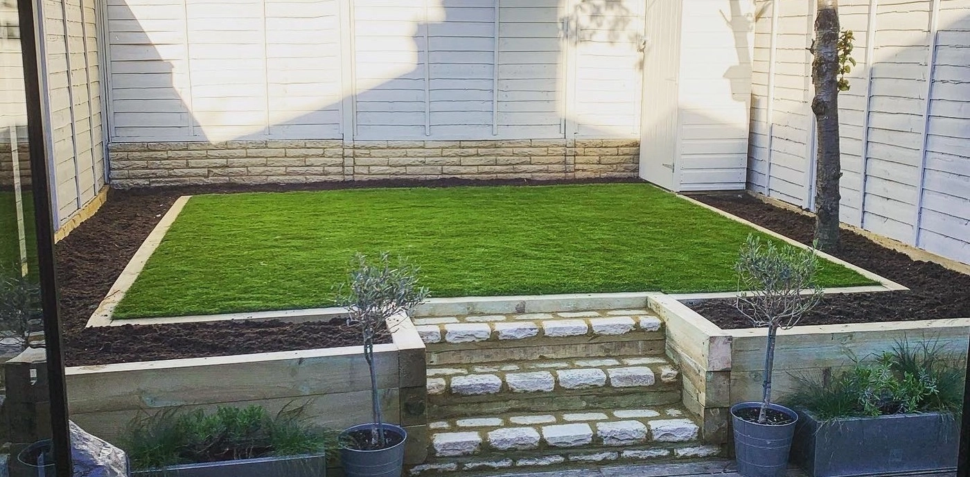 complete garden ladnscape in balham