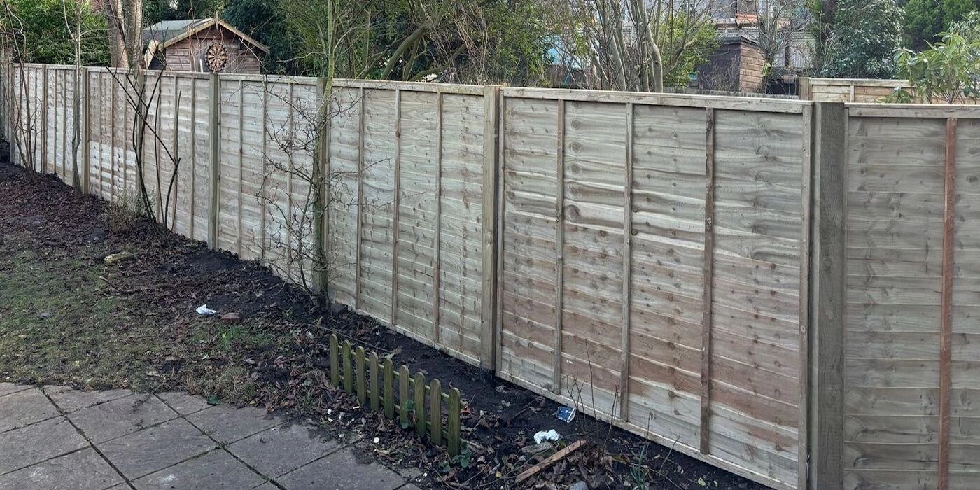 before a fence rebuild south west london