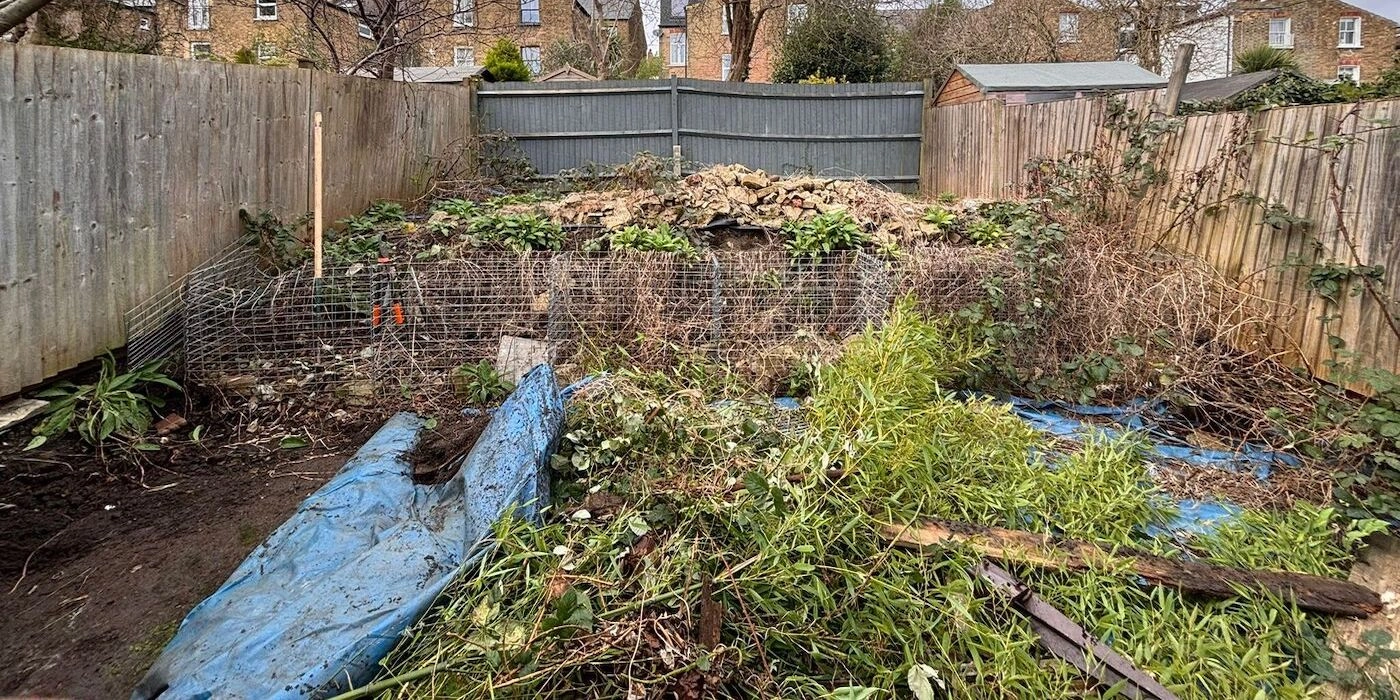 before landscape started in clapham